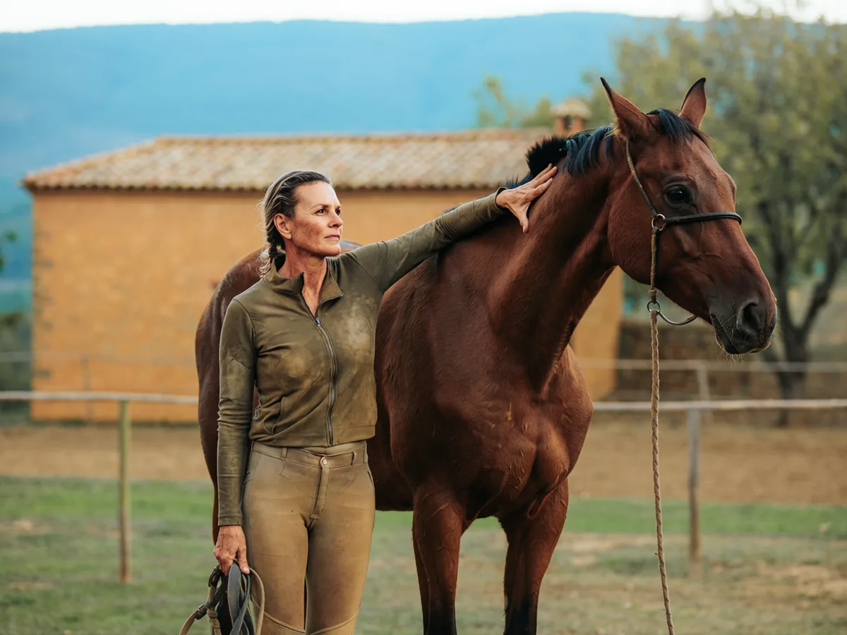 Cours d'équitation à Saint-Jean-Roure, Ardèche