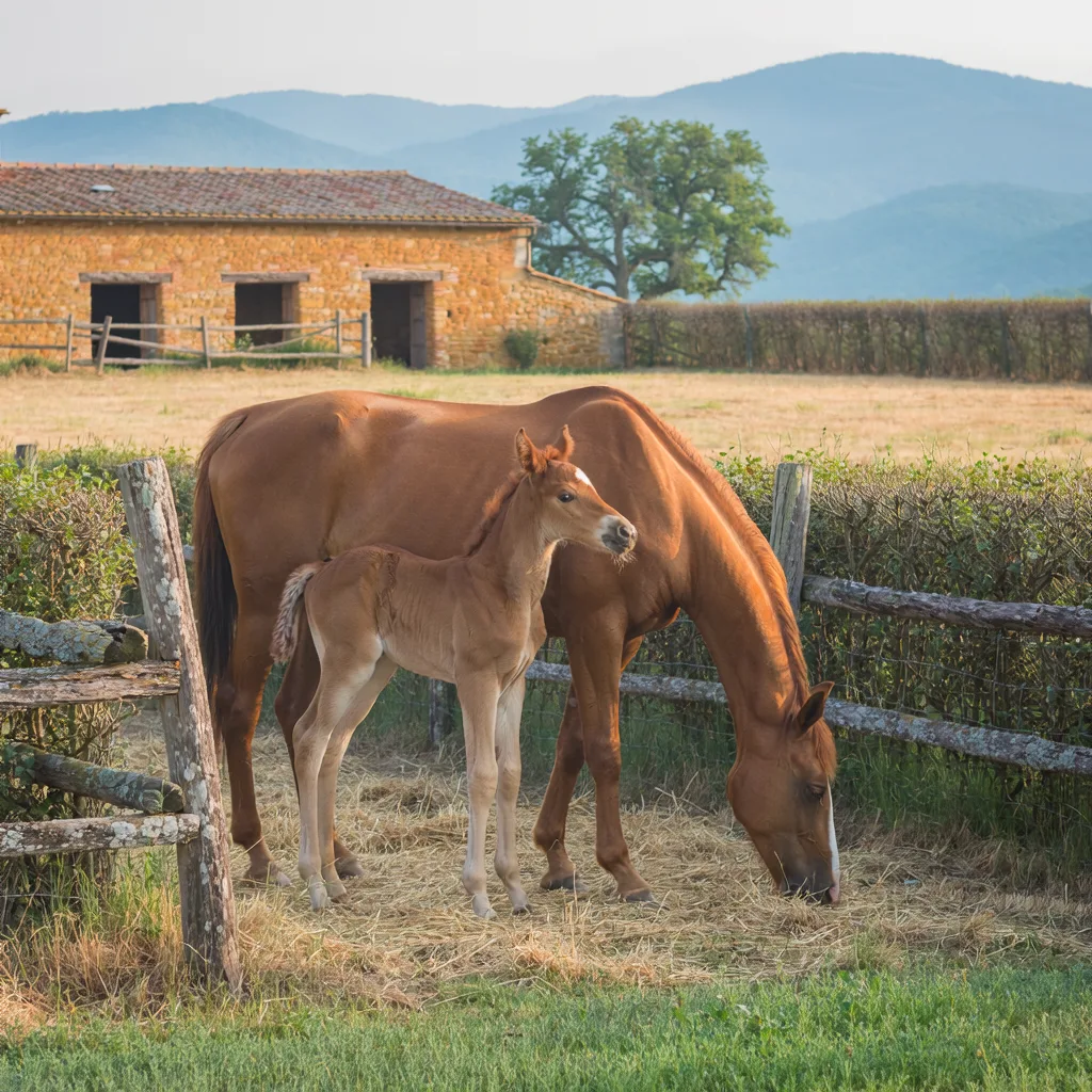 Élevage de chevaux, Les Écuries de Champsac, Saint-Jean-Roure